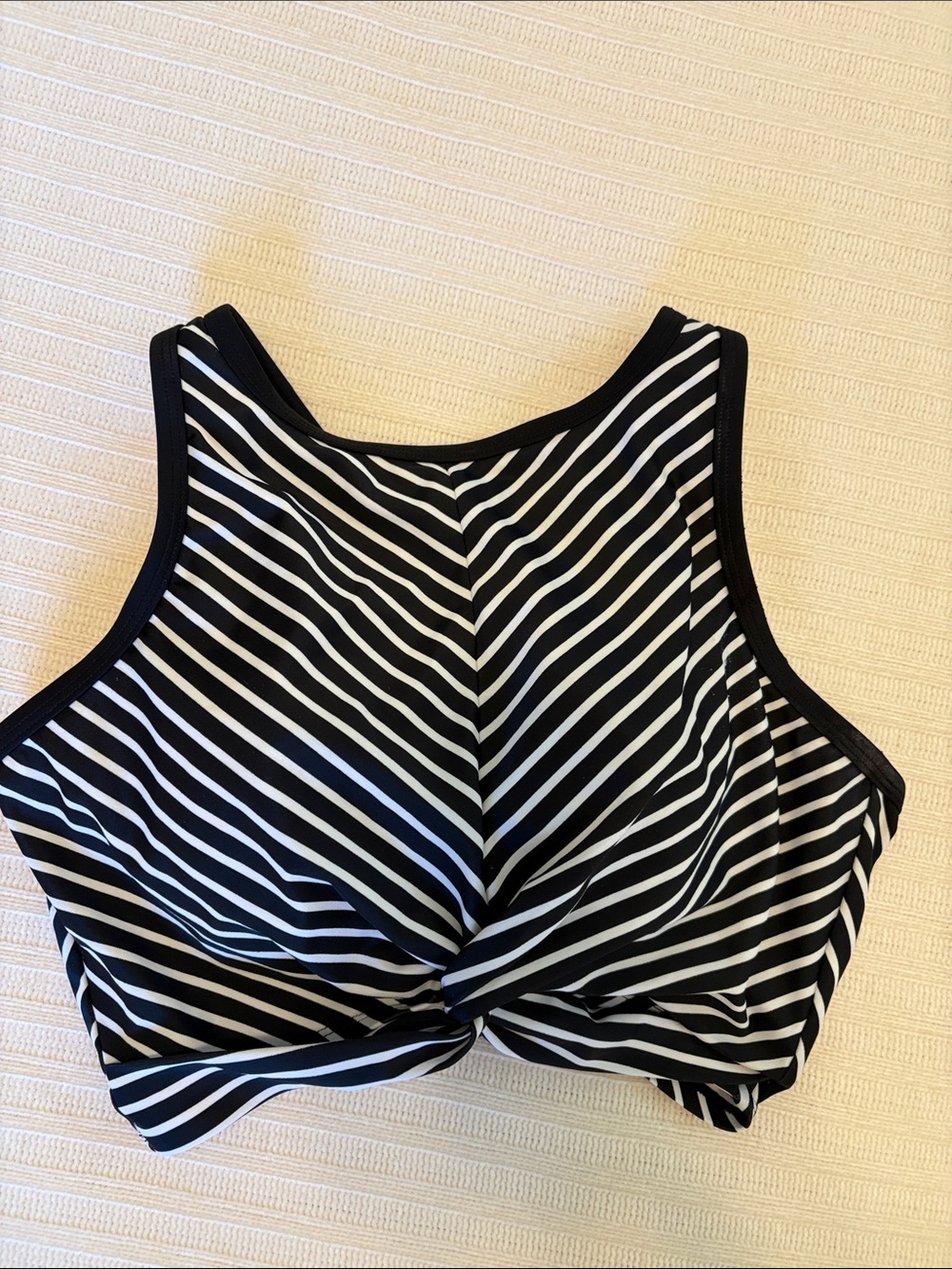 Kona Sol D/DD longline twist swim top